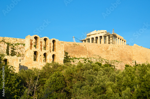 partenon greece athens  acropolis  photo