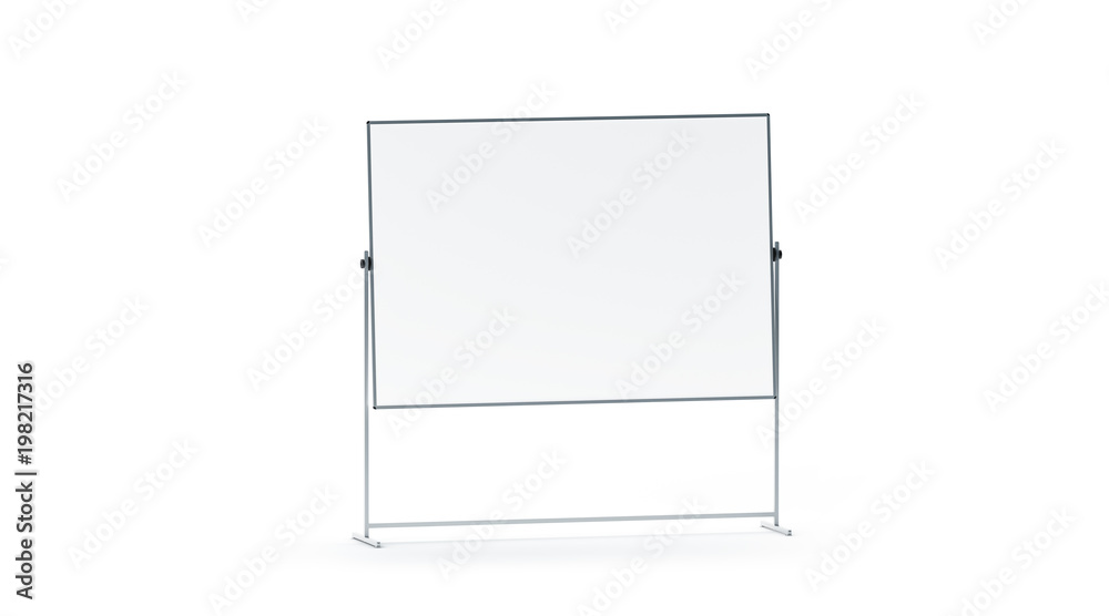 Blank white office marker board mockup, isolated, 3d rendering. Empty schoolboard mock up. Clear chalk bred template. Blank white office marker board mockup, isolated, 3d rendering. Empty schoolboard mock up. Clear chalk bred template.