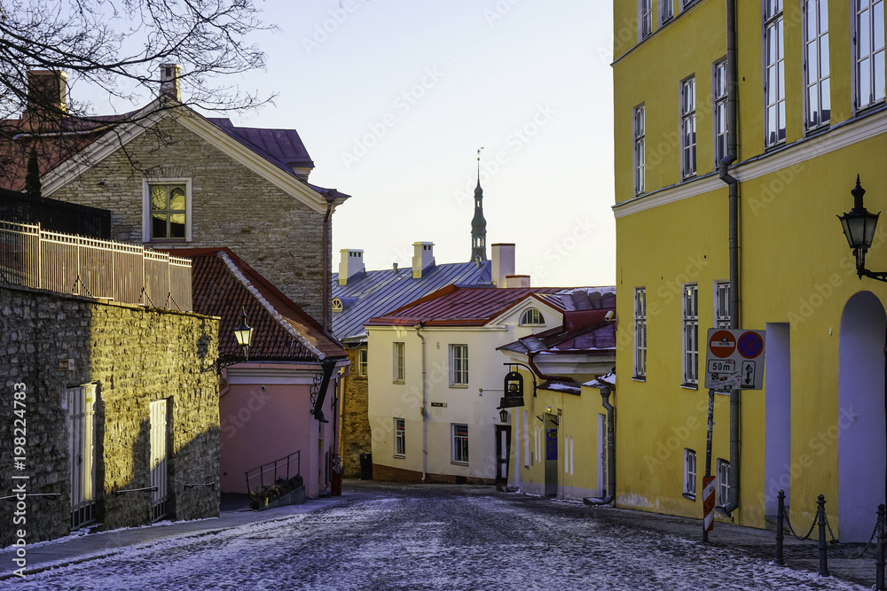 View old city Tallinn, Estonia