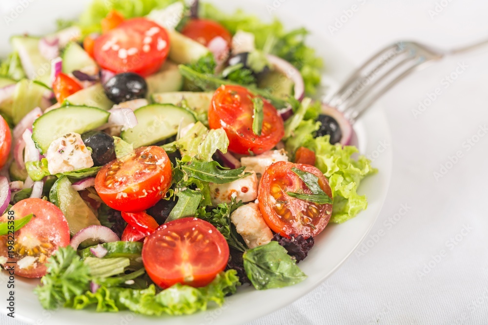 Salad. Salad.