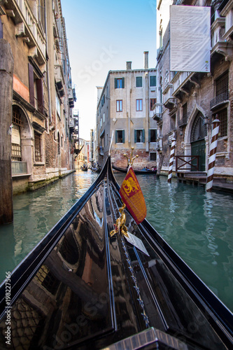 Small venetian canal, Venice, Italy © robertdering