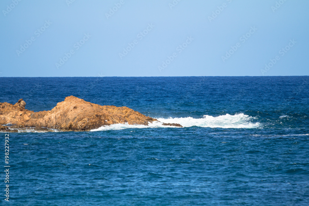 Seascape near Cala Pregonda, Menorca, Spain Seascape near Cala Pregonda, Menorca, Spain