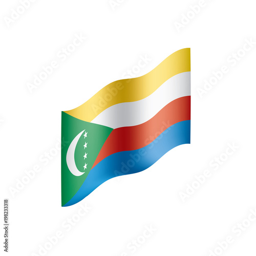Free Download Comoros flag, vector illustration - GFXLoad