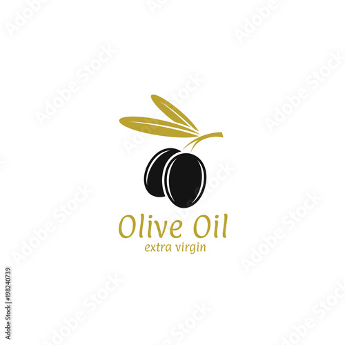 Black olive. logo  