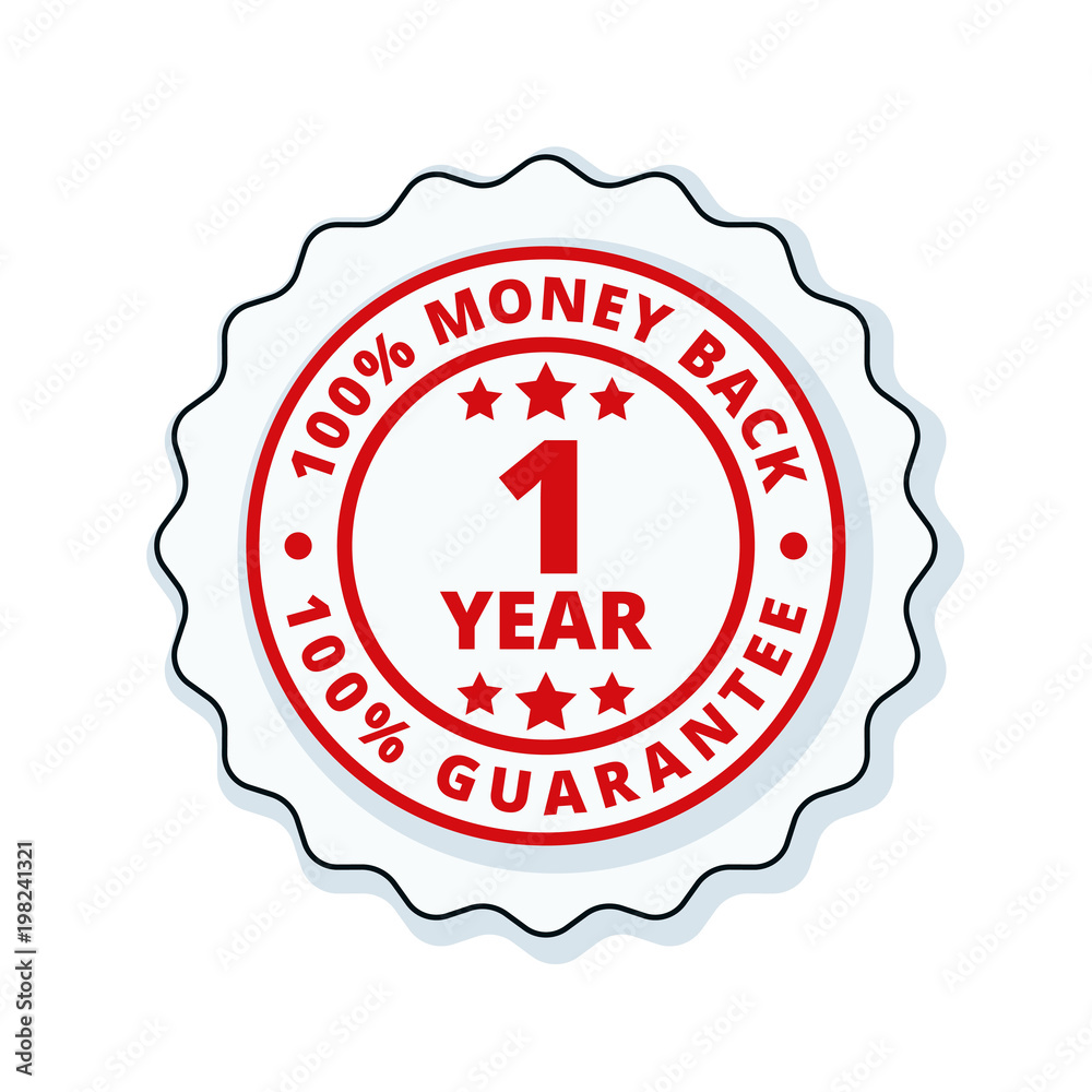 One year money back guarantee One year money back guarantee