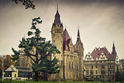 Zamek Moszna w Polsce