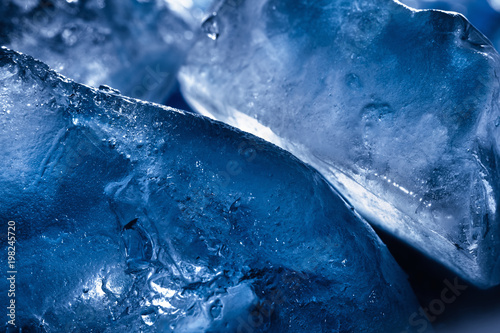 Ice cube texture background