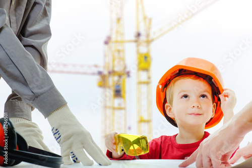 Concept, builders are discu...