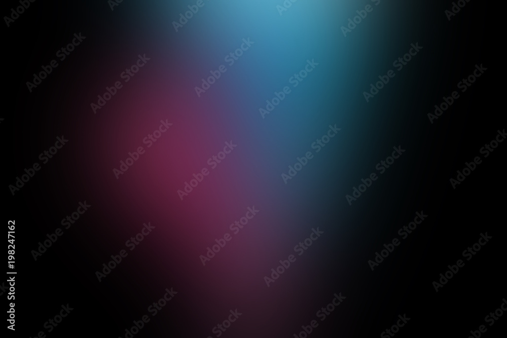 Gradient abstract background black, night, dark, evening, with copy space - obrazy, fototapety, plakaty 