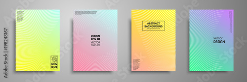 Colorful covers design set. Modern covers template design. Applicable for design covers, pentation, magazines, flyers, annual reports, posters and business cards
