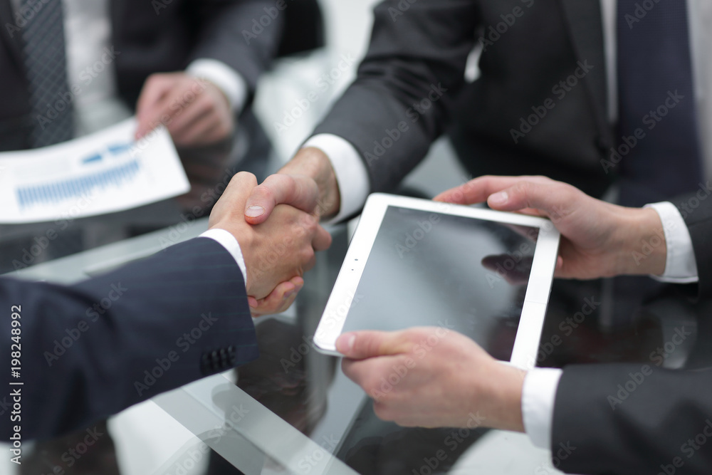 Business men making handshake. Business concept. Business men making handshake. Business concept.