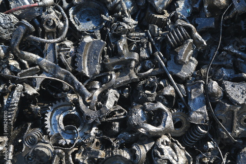 Metal trash for scrap