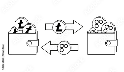 exchange between litecoin and omisego in the wallet