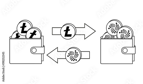 exchange between litecoin and iota in the wallet