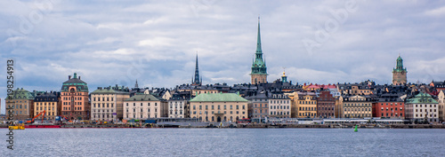 Gamla Stan Stockholm's entrance by the sea photo