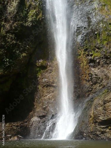 Wonderful waterfall in Costa Rica