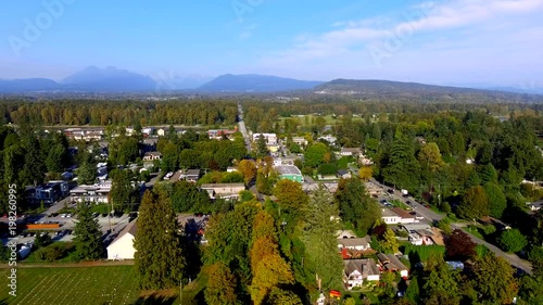 Historical Town Fort Langley British Columbia CANADA photo