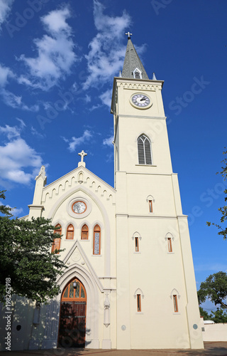 Front of San Augustin de Laredo, Laredo, Texas