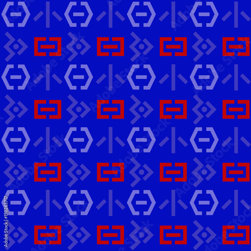 Space invaders seamless pattern. Suitable for screen, print and other media.