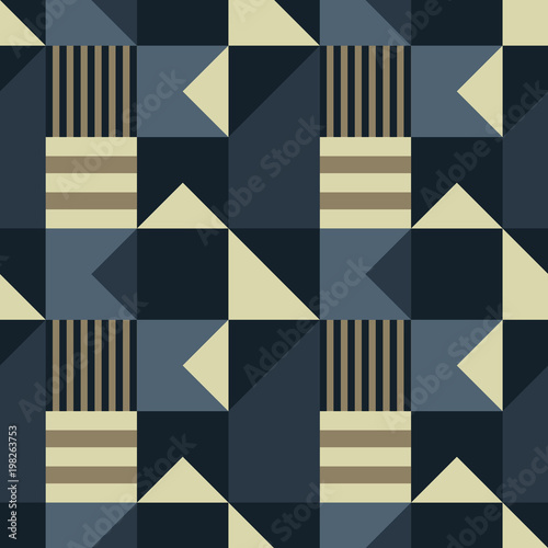Country flags abstract seamless pattern. Suitable for screen, print and other media.