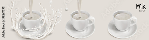 Milk and cup elements