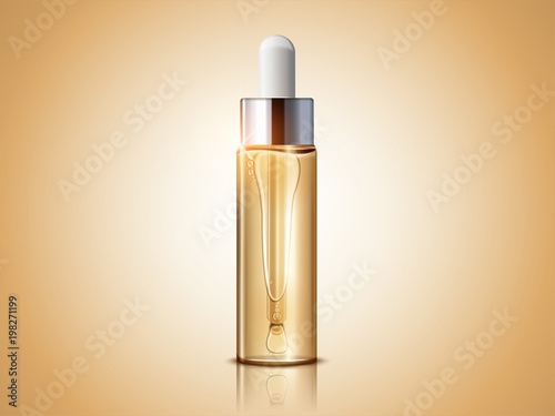 Blank droplet bottle