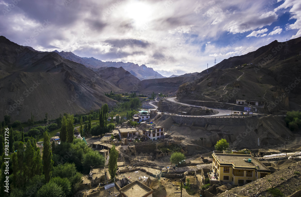 Mountain scenery near himalaya at sham valley ladakh India. Mountain scenery near himalaya at sham valley ladakh India.