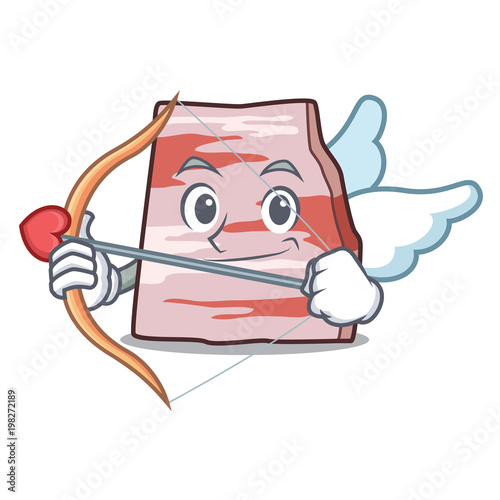 Cupid pork lard character cartoon