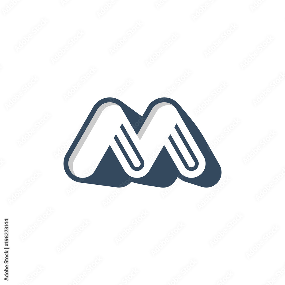 letter m icon logo template vector illustration letter m icon logo template vector illustration