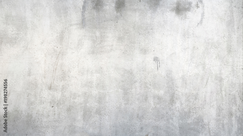 Texture of dirty white concrete wall for background