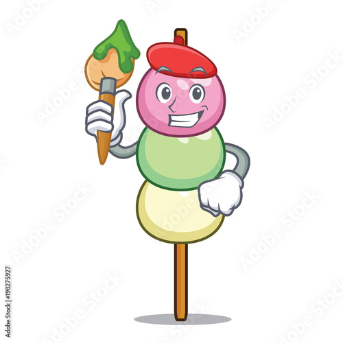 Artist dango character cartoon style