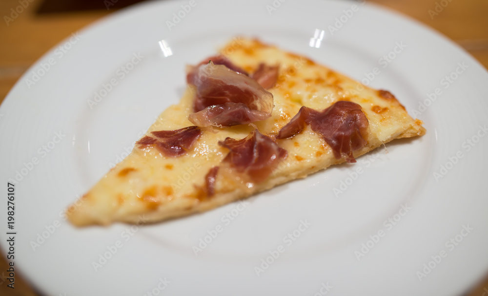 Pizza with Parma ham Pizza with Parma ham