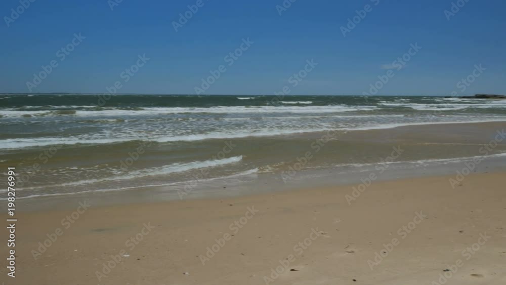Beach and sand dunes in the Cabo Polonio national park in Uruguay. Beach and sand dunes in the Cabo Polonio national park in Uruguay.