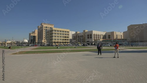 The Al Ghubaiba Metro Station area photo
