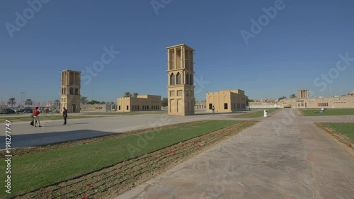 Alleys in Al Ghubaiba Metro Station area photo