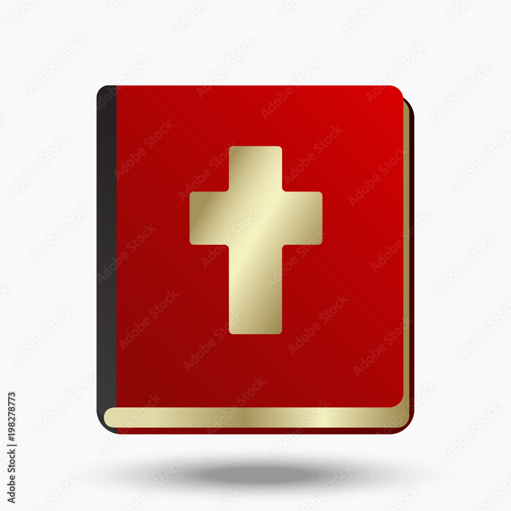 Holy Bible. Illustration on a white background. Holy Bible. Illustration on a white background.