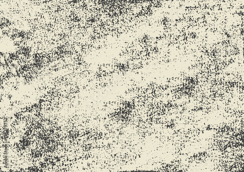Vector grunge texture for background. Uneven rough prints.