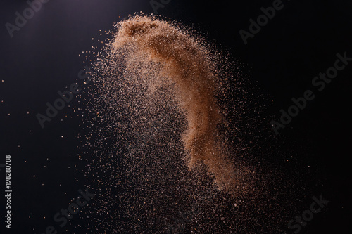 sand explosion