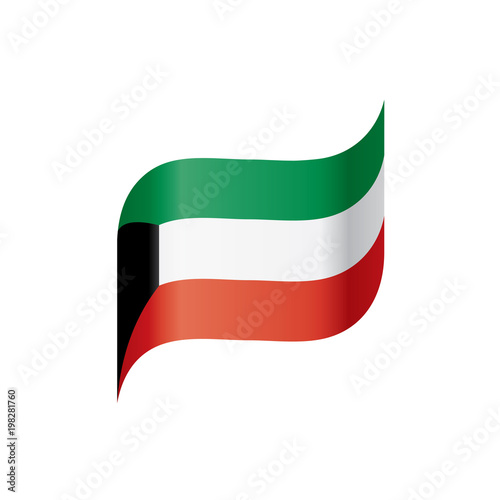 Free Download Kuwait flag, vector illustration - GFXLoad