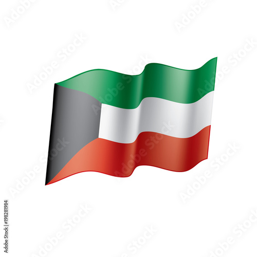 Kuwait flag, vector illustration Free Download Kuwait flag, vector illustration - GFXLoad