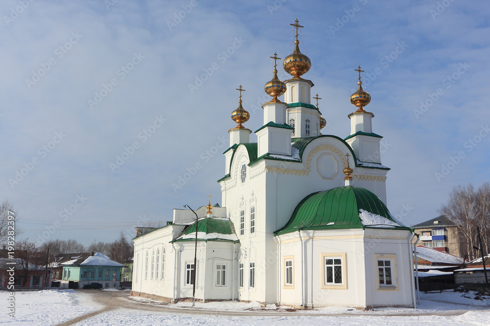 Church of the Assumption of the Blessed Virgin Mary, Kungur city, Russia, Founded in 1750