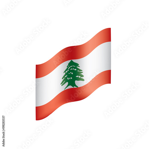 Free Download Lebanese flag, vector illustration - GFXLoad