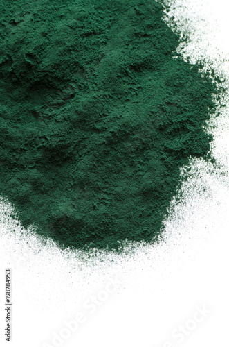 Organic spirulina powder