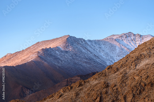 Leh Ladakh beautiful mountain landscape view,travel destination in India © Atip R