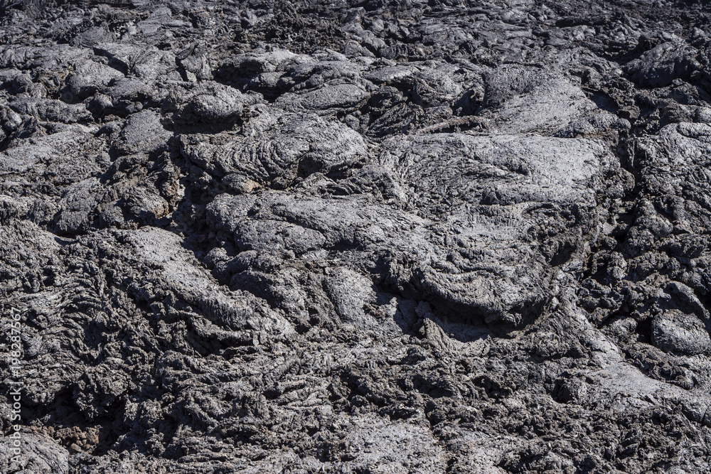 Naklejka premium cold volcanic flow in detail