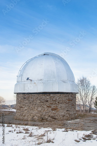 Special astrophysical observatory of Russian Academy of sciences located in mountain area