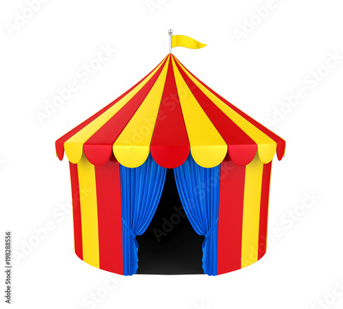 Circus Tent Isolated © nerthuz