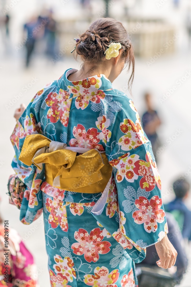 Beautiful Japanese kimono