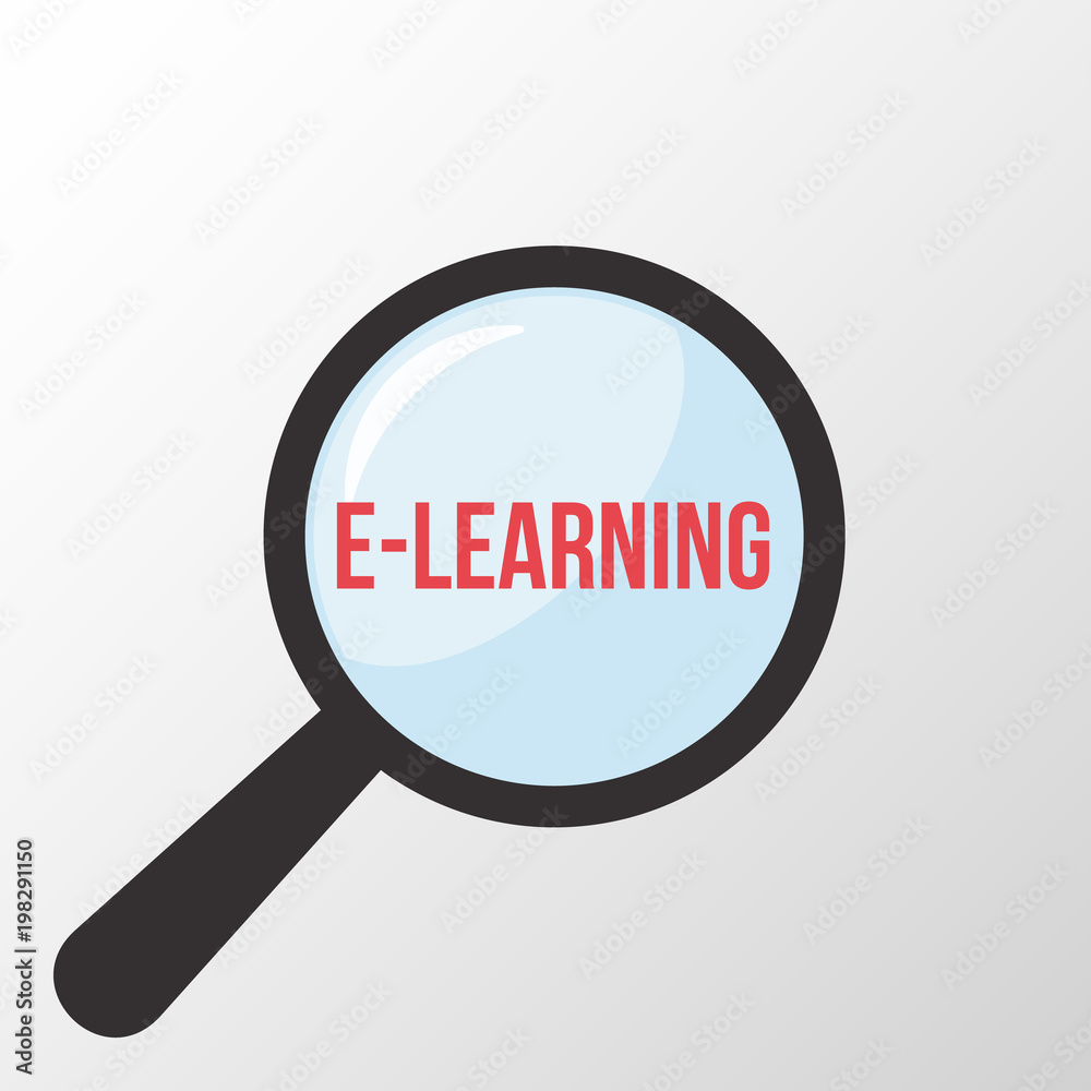 E-Learning Word Magnifying Glass E-Learning Word Magnifying Glass