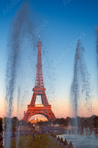 Tramonto alla Torre Eiffel